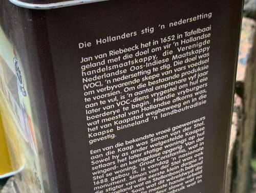 Pair Of Voortrekker Filterkoffie Tins - 90s