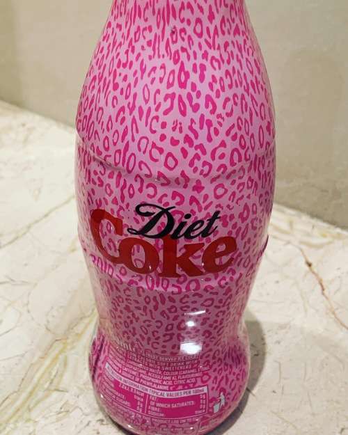 Limited Edition Shrink Wrapped Diet Coke Bottle - Betty Bottle - Ugly Betty - Coca-Cola