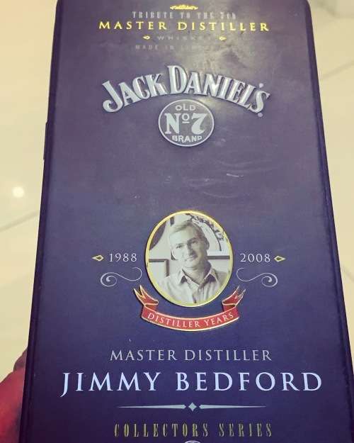 High Quality Whiskey Tots & Tumblers - Jack Daniels Branded  - With Limited Edition 750ml Tin