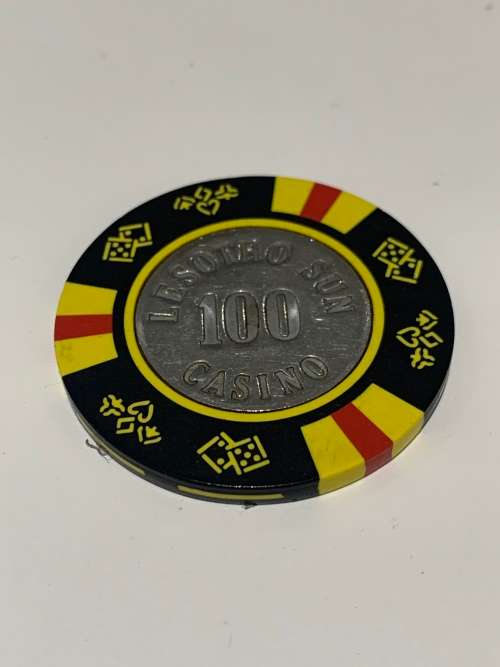 Casino Chip - Lesotho Sun R100 (Obsolete)