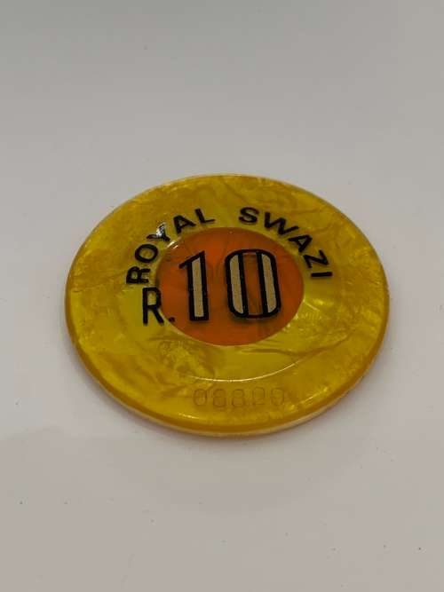 Royal Swazi R10 Jetton - Casino Chip