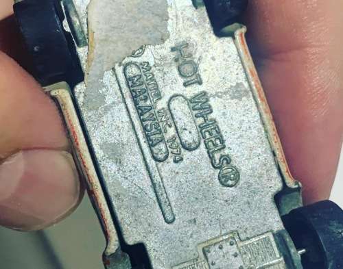 Vintage Mattel 1974 HotWheels Porsche 911 Turbo 2 - 300 H.P. --- Nearly 50 Years Old