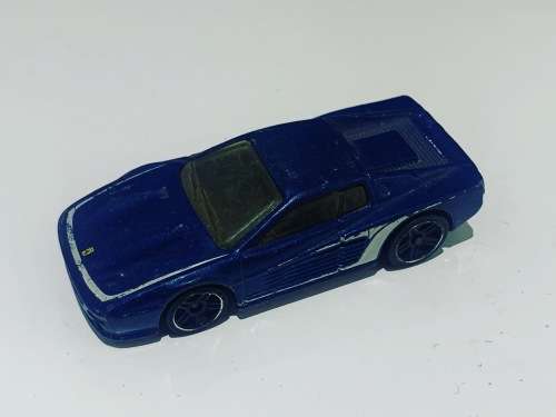 Collectable Mattel 1997 HotWheels Ferrari 911 F512M Blue Livery