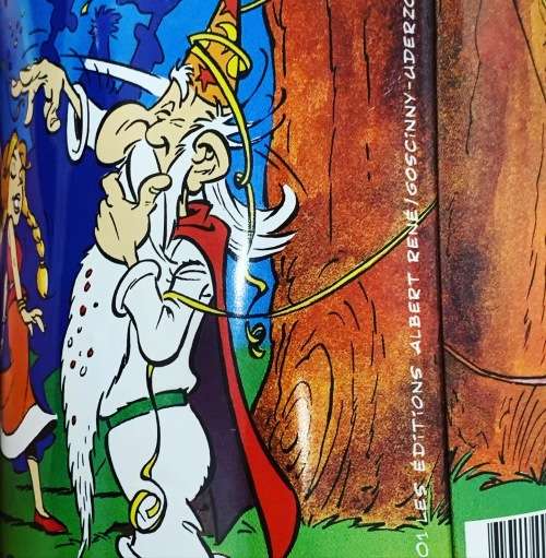 Collectable Cookie Tin / Asterix & Obelix - Awesome Decal - 2001