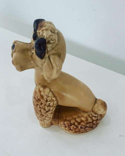 Vintage Sylvac Ceramic Poodle  Amazing Condition - No Chips / Cracks