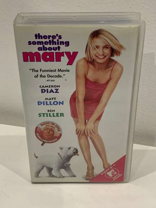 VHS Movie - Theres Something About Mary
