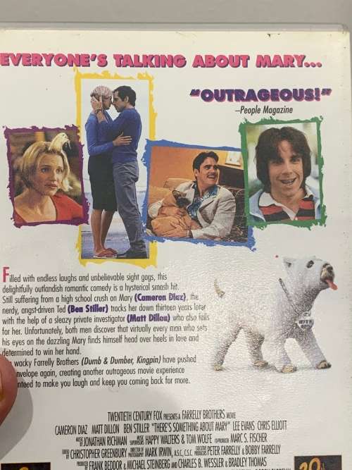 VHS Movie - Theres Something About Mary