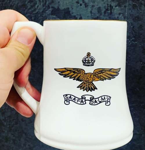 Very Old Drostdy Ware Bar Mag - South African Airforce - No Chips / Cracks