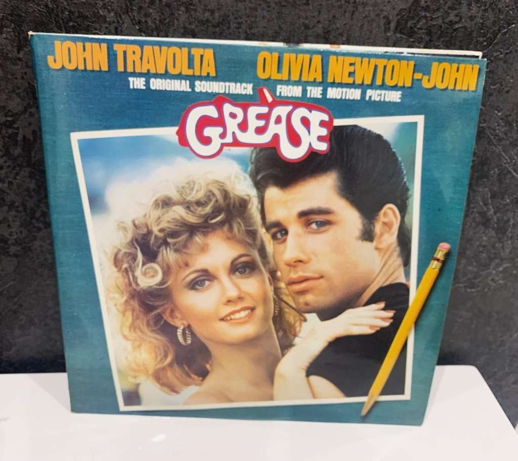 Double Vinyl LP  Grease Original Soundtrack  Brilliant Condition