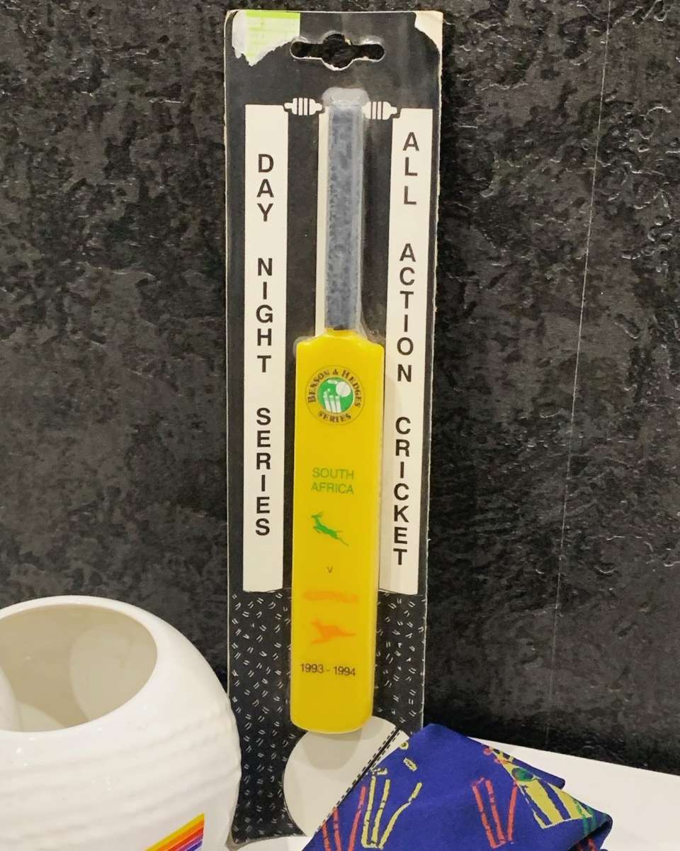 Benson & Hedges Cricket Series  1993-94  Souvenirs Including A Sealed Mini Cricket Bat