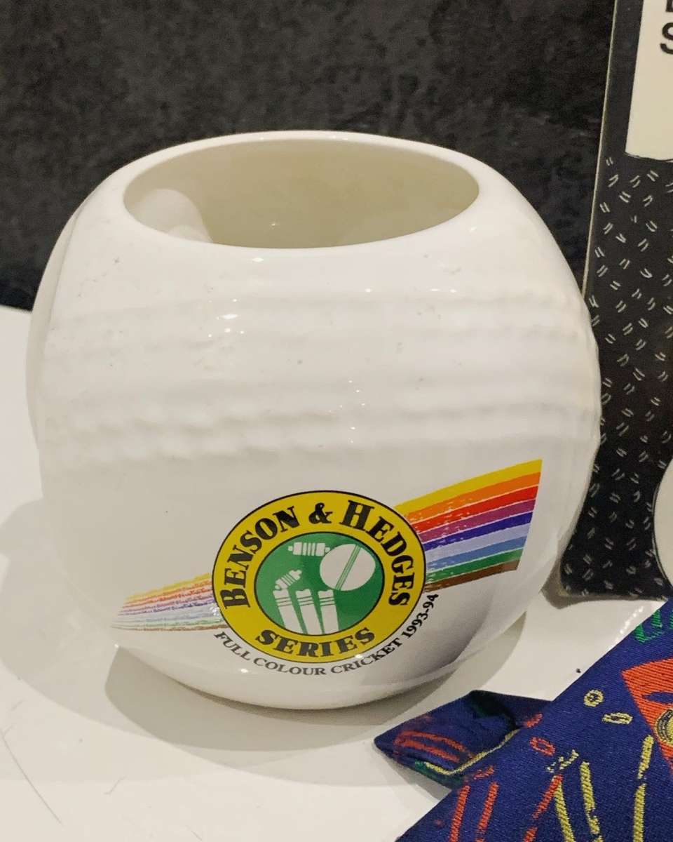 Benson & Hedges Cricket Series  1993-94  Souvenirs Including A Sealed Mini Cricket Bat