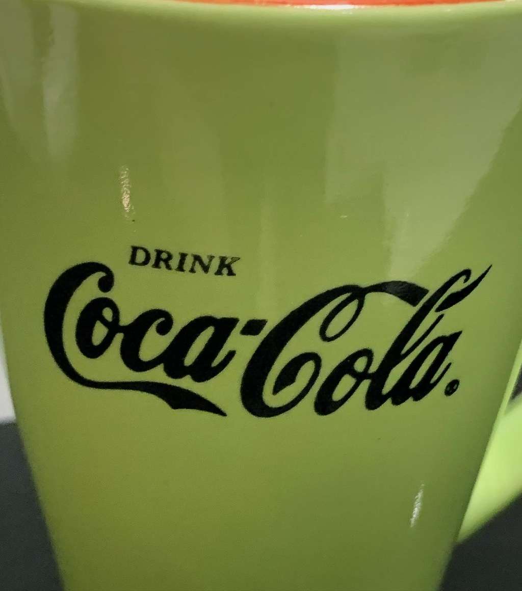 Souvenir Coffee Mug  Coca-Cola Branding