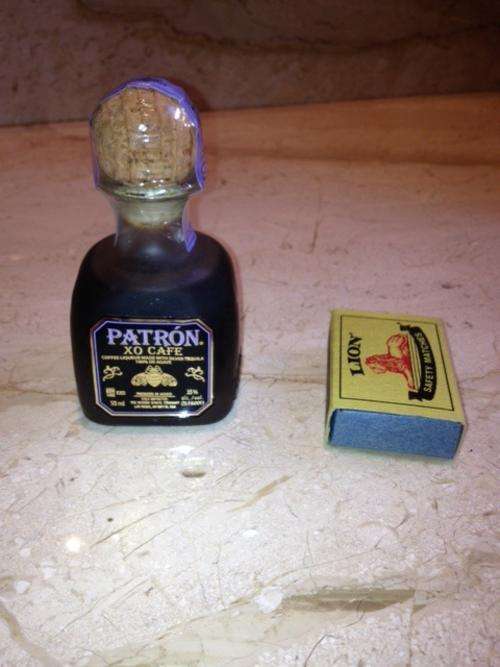 REDUCED PRICE! Collectable miniature 50 ml - PATRON XO Cafe Coffee Liqueur made with Tequila