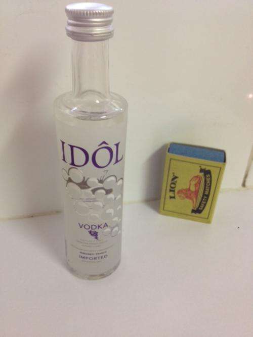 Collectable Miniature 50ml Bottle - Imported - Idol - Grape Vodka