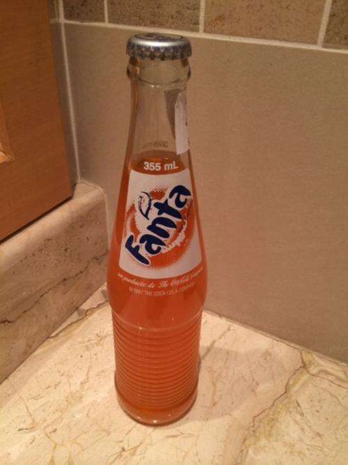 Collectable Glass Bottle - Fanta 355ml - Mexico - Sealed/Full