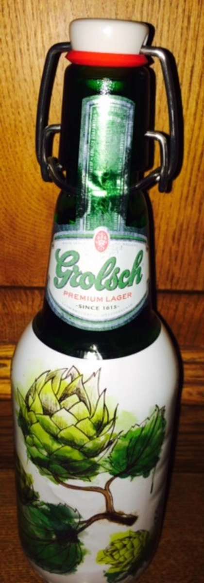 Grolsch Premium Lager - Limited Edition Beer Bottle 3