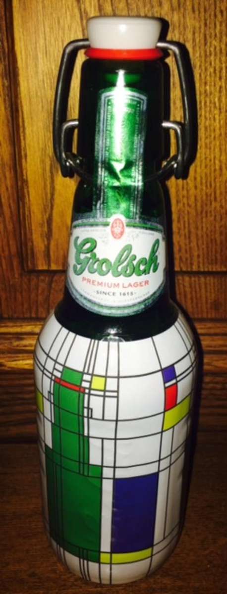 Grolsch Premium Lager - Limited Edition Beer Bottle 4