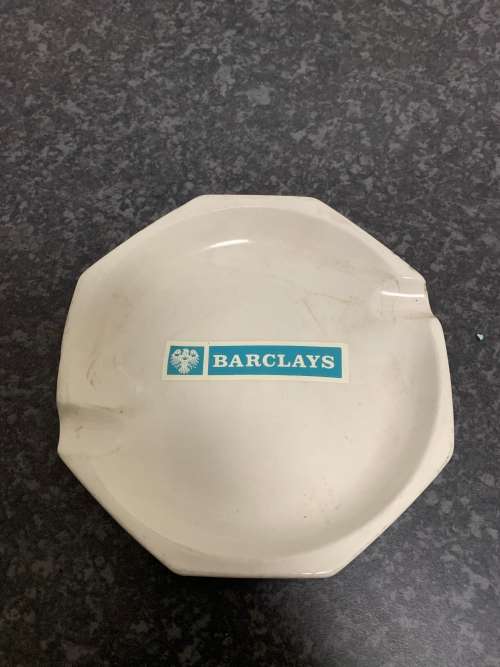 Vintage Continental China - Ashtray - Barclays Bank