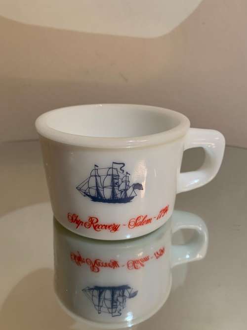 Vintage Old Spice Shaving Mug - Theme Ship Recovery - Salem 1794