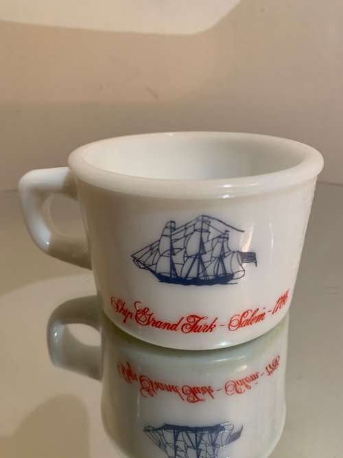 Vintage Old Spice Shaving Mug - Theme Ship Recovery - Salem 1794