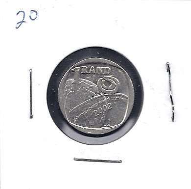 RSA 2002 WORLD SUMMIT R2.00 COIN!