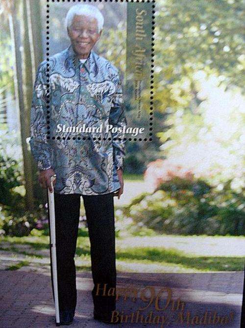 ## MADIBA 90th BIRTHDAY MINT STANDARD MAIL SHEET ##