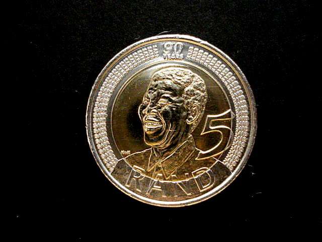 ## MADIBA 90th BIRTHDAY UNC COIN , UNTOUCHED AND SEALED ##