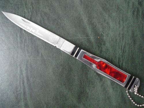 STYLISH POCKET KNIFE WITH INLAYS