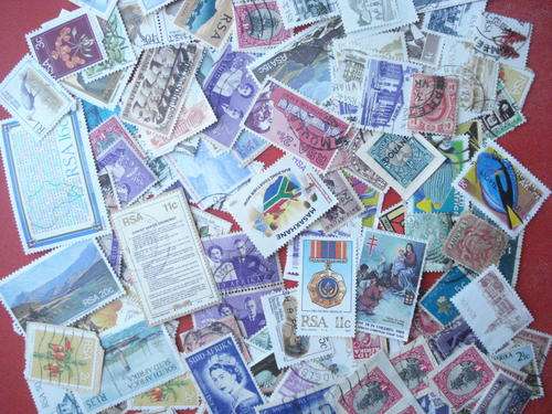 RSA  100+ UNION AND REPUBLIC STAMPS