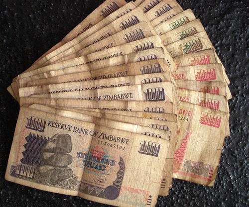 ZIMBABWE 27 USED NOTES !!!!
