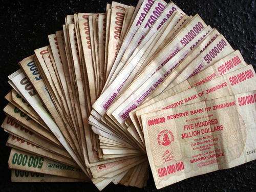 ZIMBABWE 70 USED NOTES !!!!