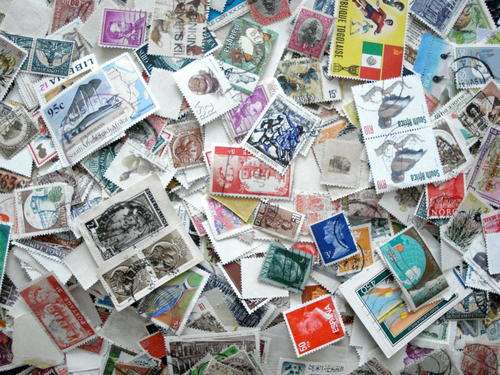 ## MIXED STAMPS OF THE WORLD,500+ STAMPS!!! ##
