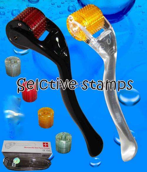 TITANIUM DERMA ROLLER Micro needle Blemish SPOT WRINKLE FACE SKIN 0.5mm LAST 2X LONGER!!!!!