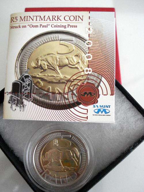 2008 OOM PAUL R5 COIN!!! LOW MINTAGE,RARE!!!!!!!!!!!!