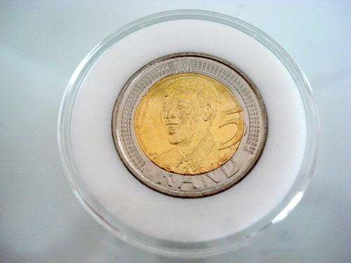 2008 MANDELA 90th BIRTHDAY COINS ,UNCIRCULATED AND IN A WHITE CAPSULE!!!!