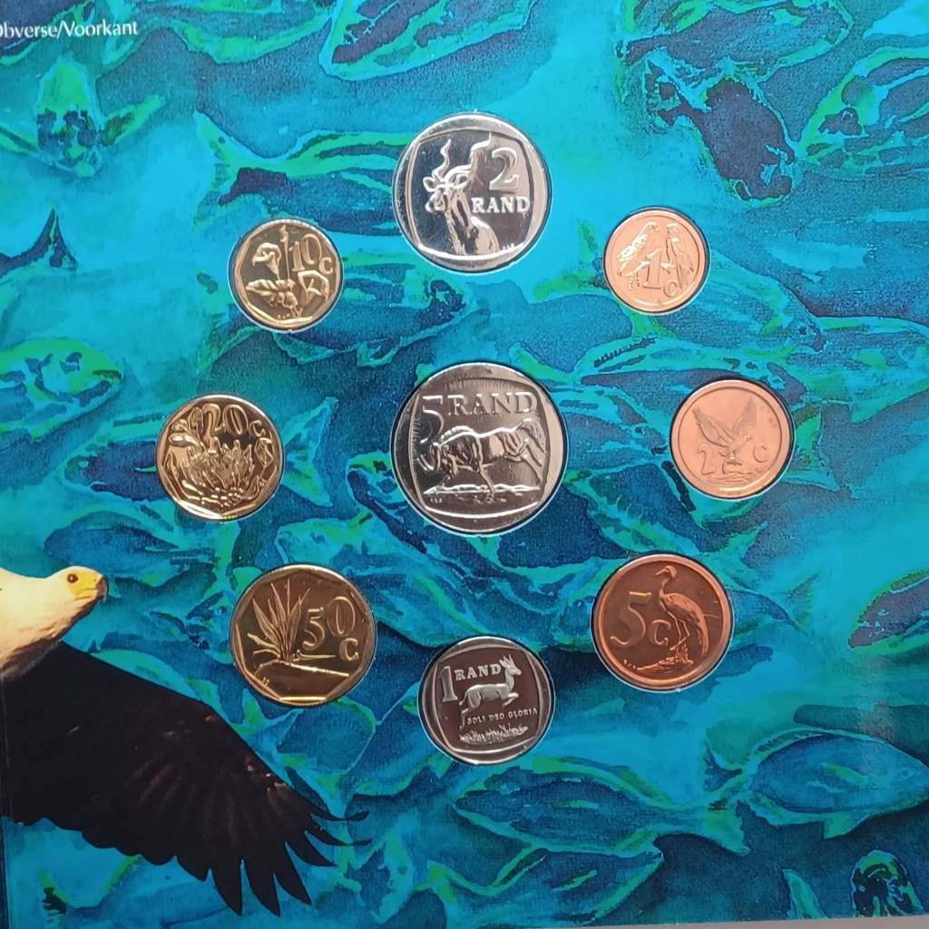 1995 Brilliant Un-circulated South Africa Coin Set