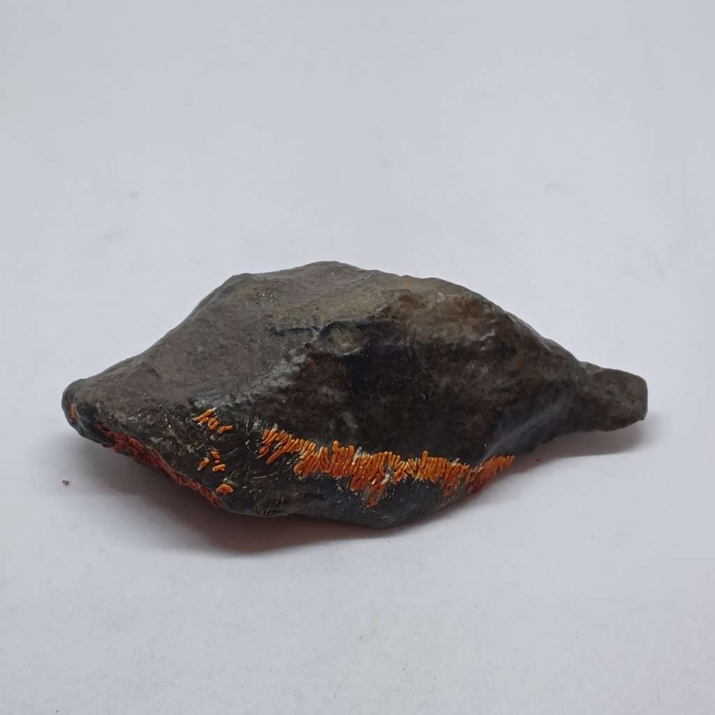 METEORITE partially covered with lichen (10cm x 5.2cm x 3.8cm)