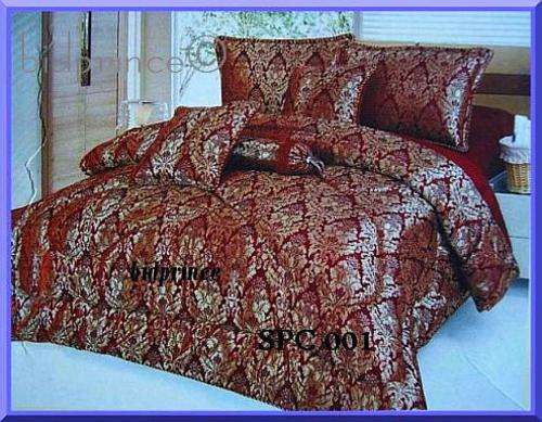 JACQUARD COMFORTER SET,......QUEEN SIZE..... 7 PIECE