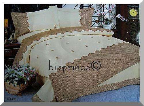 exclusive 6 piece cotton duvet set