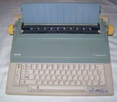 Olivetti Electric Typewriter - NICK condition