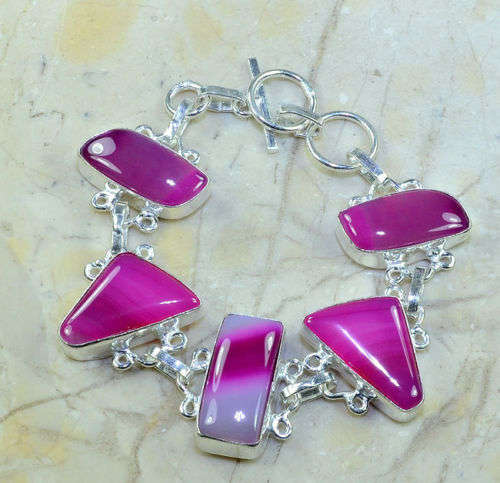 SUPERB BOTSWANA AGATE BRACELET