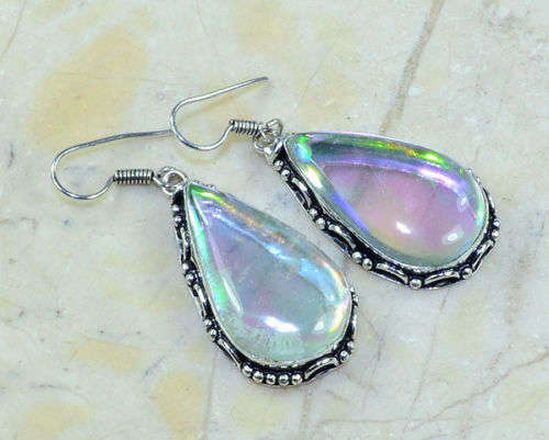 RAVISHING RAINBOW TOPAZ EARRINGS