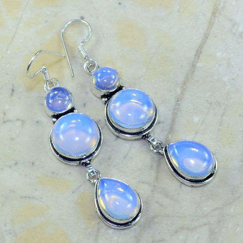 EXCEPTIONAL OPALITE EARRINGS