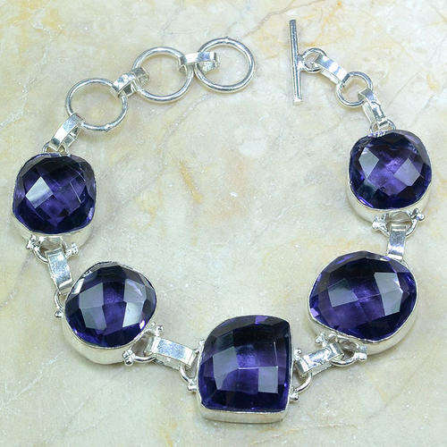 SHIMMERING AMETHYST BRACELET