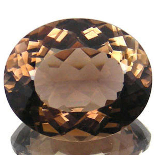 21.30ct SMOKING HOT!!! SMOKY  QUARTZ OVAL - TIMELESS