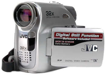 JVC GR-D370 Mini DV Camcorder w/ Carrying Case
