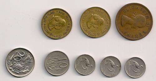 Collection Of South African Coins
