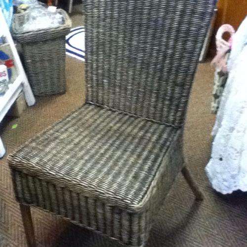 WICKER DINING CHAIRS x 4 - FOR TENA ONLY