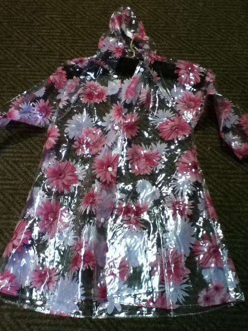 KIDDIES FLOWER RAIN COATS!! 5 AVAILABLE