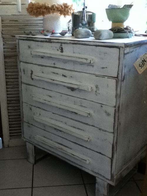 CHEST OF DRAWS GIVEN SECOND TREASURES SIGNATURE PAINT FINISH!